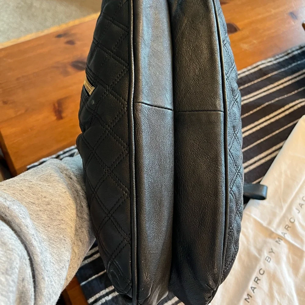 Marc Jacobs Black Quilted Satchel - Picture 4 of 10